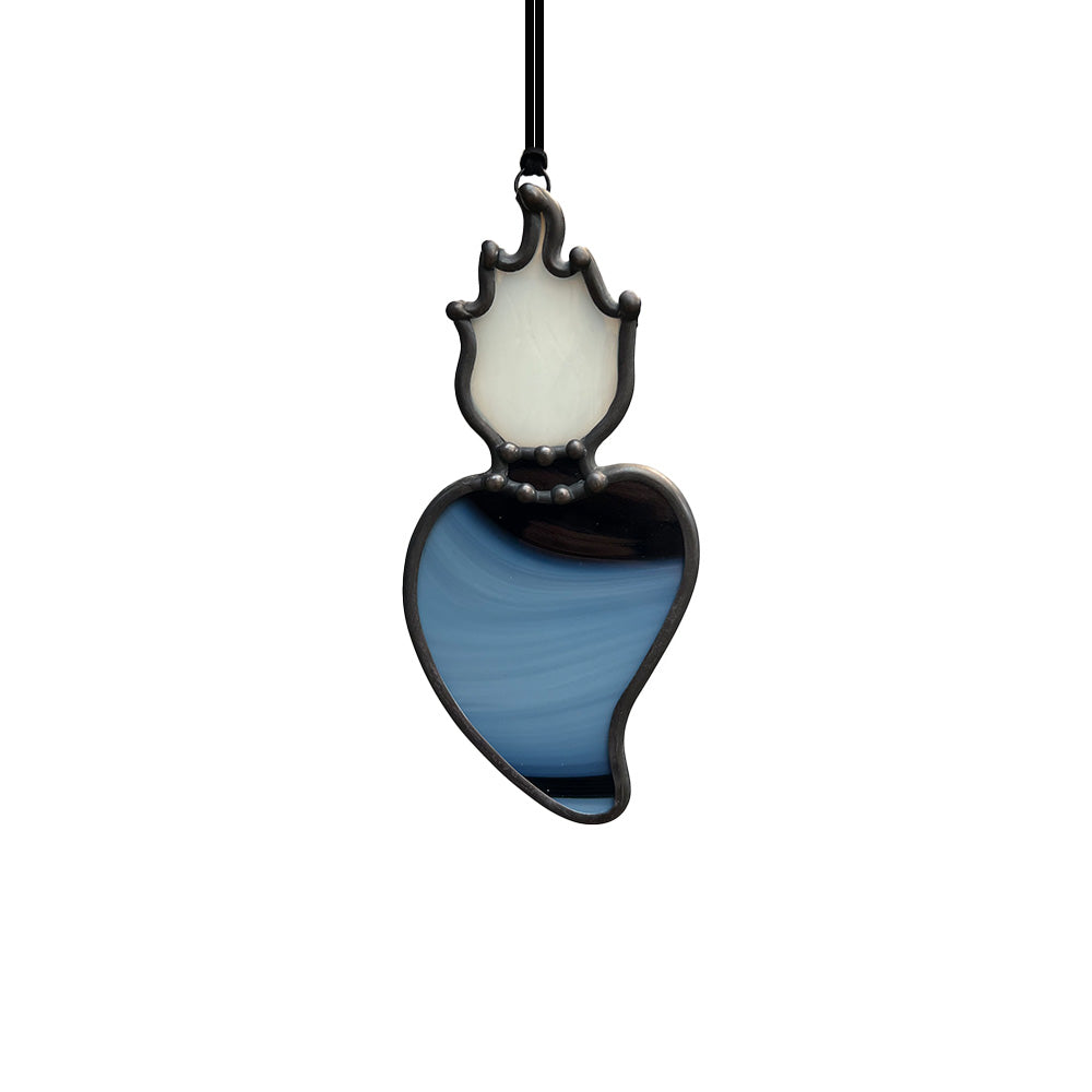 Black and White Mini Sacred Heart