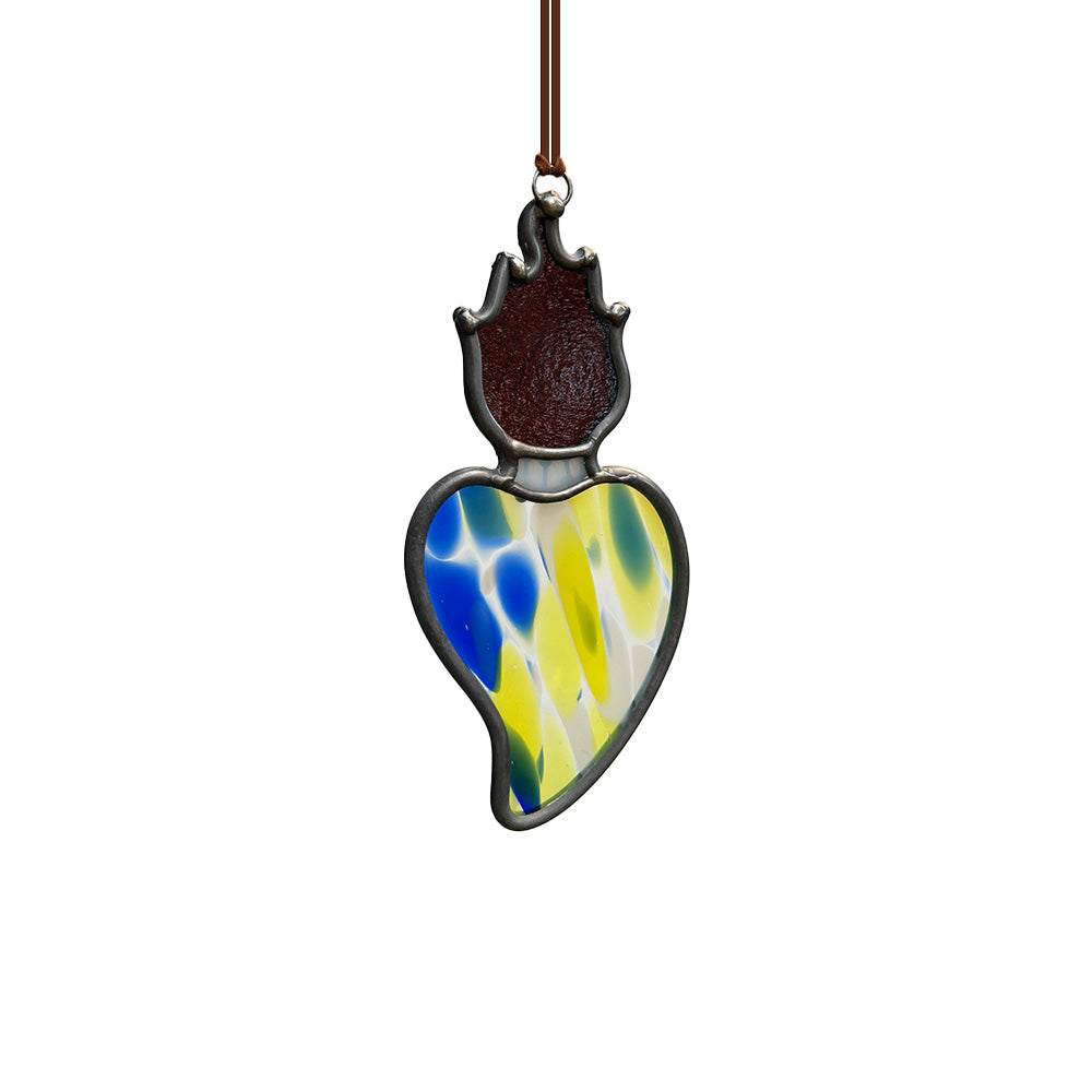Spotted Multicolour Mini Sacred Heart