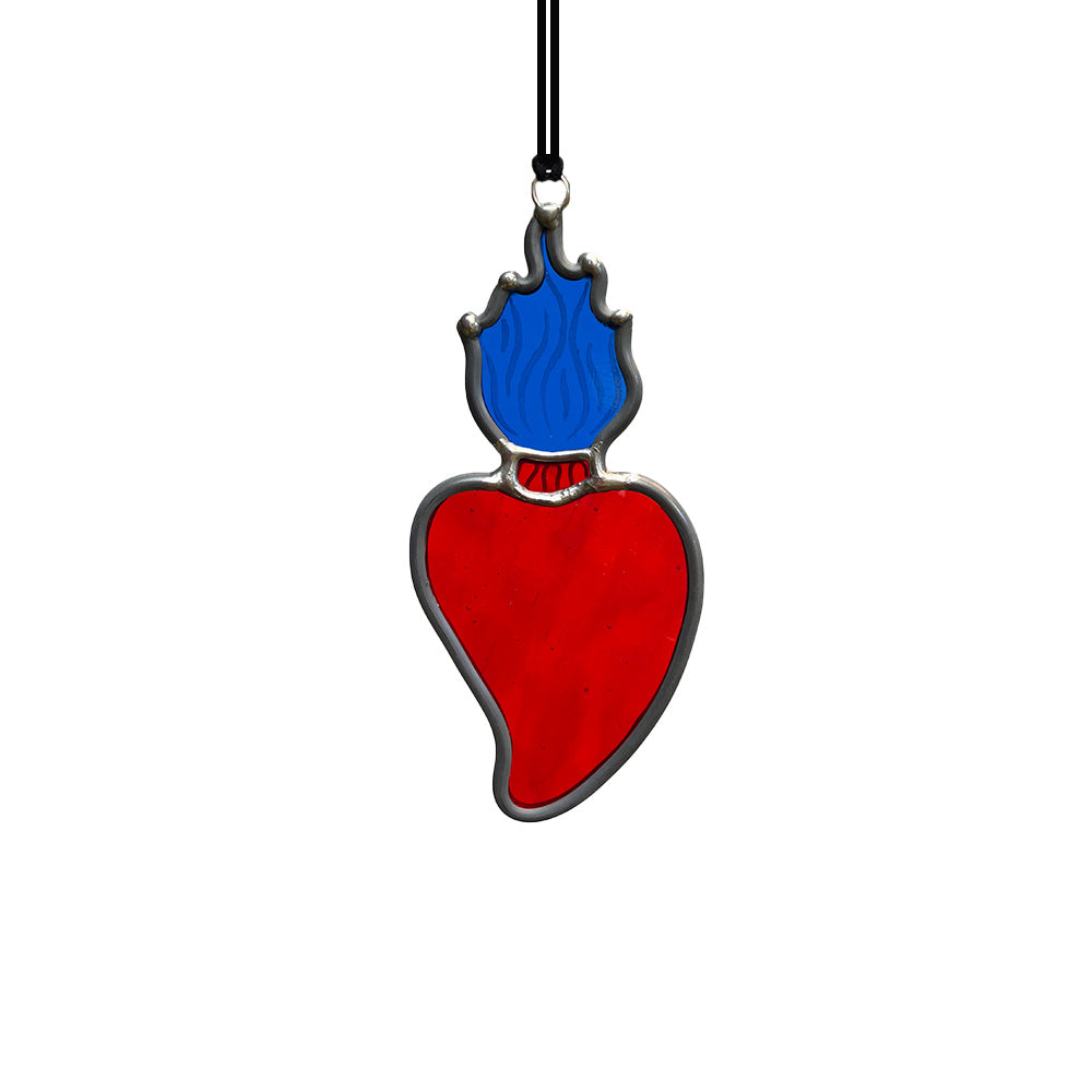 Cherry Red Mini Sacred Heart