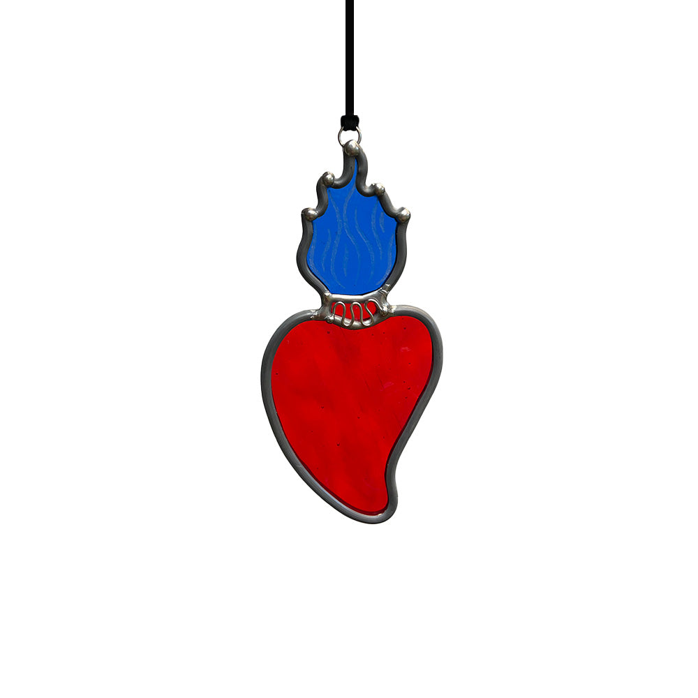 Cherry Red Mini Sacred Heart