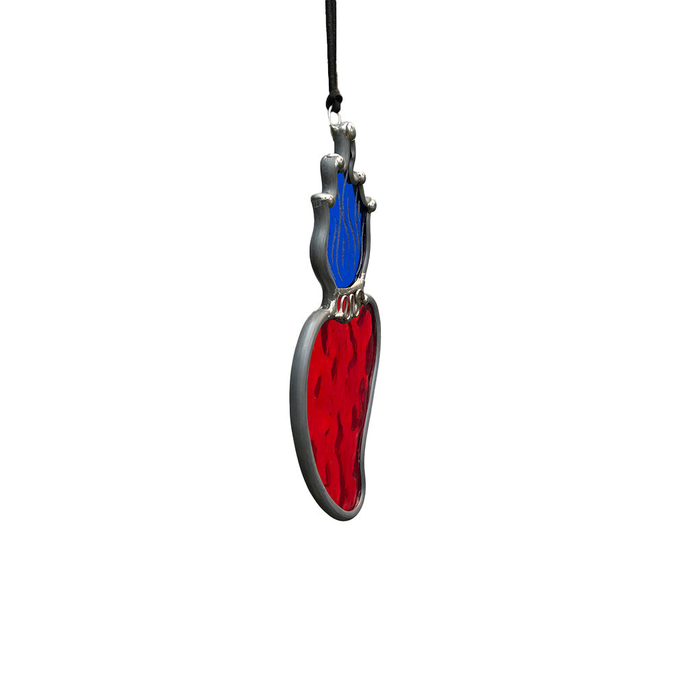 Cherry Red Mini Sacred Heart