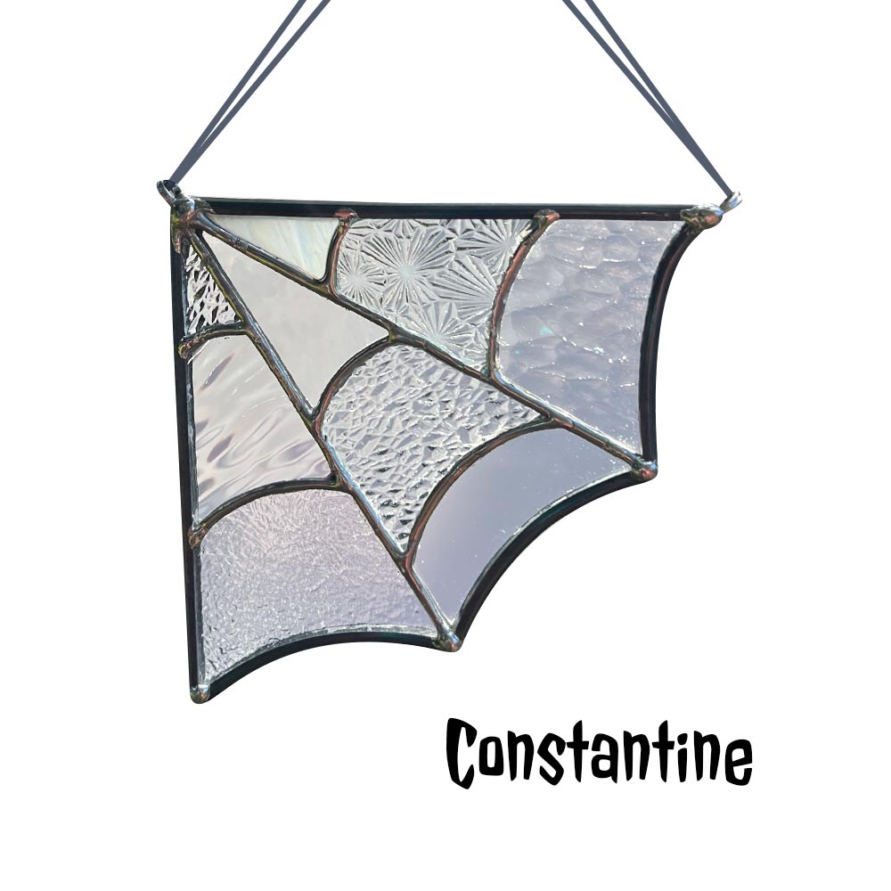 Clear Textured Spider Web